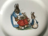 Wedgwood Peter Rabbit Child’s Plate Commemorating the 1982 Birth of Prince William to Princess Diana and Prince Charles