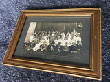 Vintage / Antique American Elementary School Class Photograph Teacher with 41 Students
