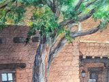Original Watercolor Painting of the Mesa Verde Museum by Barbara S. Anderson