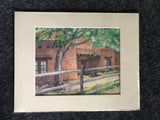 Original Watercolor Painting of the Mesa Verde Museum by Barbara S. Anderson