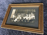 Vintage / Antique American Elementary School Class Photograph Teacher with 41 Students