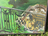 Dumbarton Oaks Garden Painting by Caroline Heald - the Fountain Terrace
