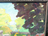 Dumbarton Oaks Garden Painting by Caroline Heald - the Fountain Terrace