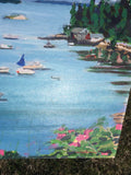 Stonington Maine Harbor Caroline Heald Coastal Nautical Scene Landscape Painting