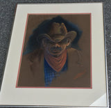 Cowboy Portrait Original Art The American West by Robert Trau