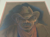 Cowboy Portrait Original Art The American West by Robert Trau