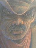 Cowboy Portrait Original Art The American West by Robert Trau