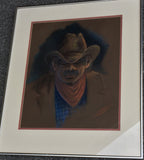 Cowboy Portrait Original Art The American West by Robert Trau