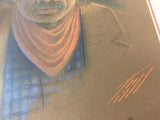 Cowboy Portrait Original Art The American West by Robert Trau