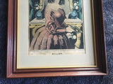 ELLEN Antique American Lithograph by Nathaniel Currier 1845 published in New York