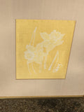 Vintage Daffodils Jonquils American Batik Art Tibby Llewellyn Savannah Georgia 1981