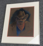 Cowboy Portrait Original Art The American West by Robert Trau