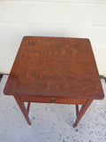 Vintage Mission Arts & Crafts Oak Table Desk quarter sawn oak unique